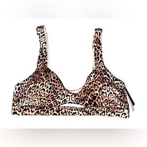 Victoria's Secret Leopard Print Bikini Top